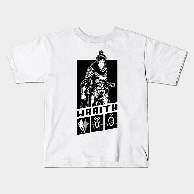 Wraith Kids T-Shirt by Peolink